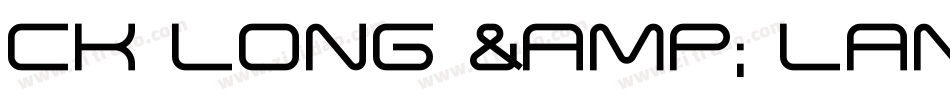 CK Long & Lanky字体转换